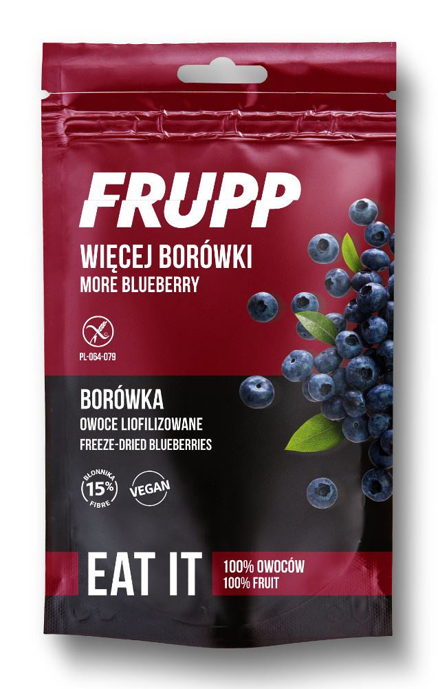 Borówki Liofilizowane Bezglutenowe (4 szt x 15 g)