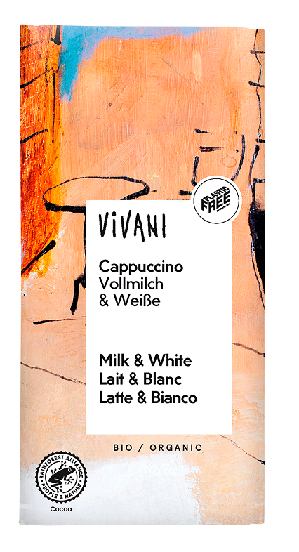 Czekolada o Smaku Cappuccino BIO (2 szt x 100 g)