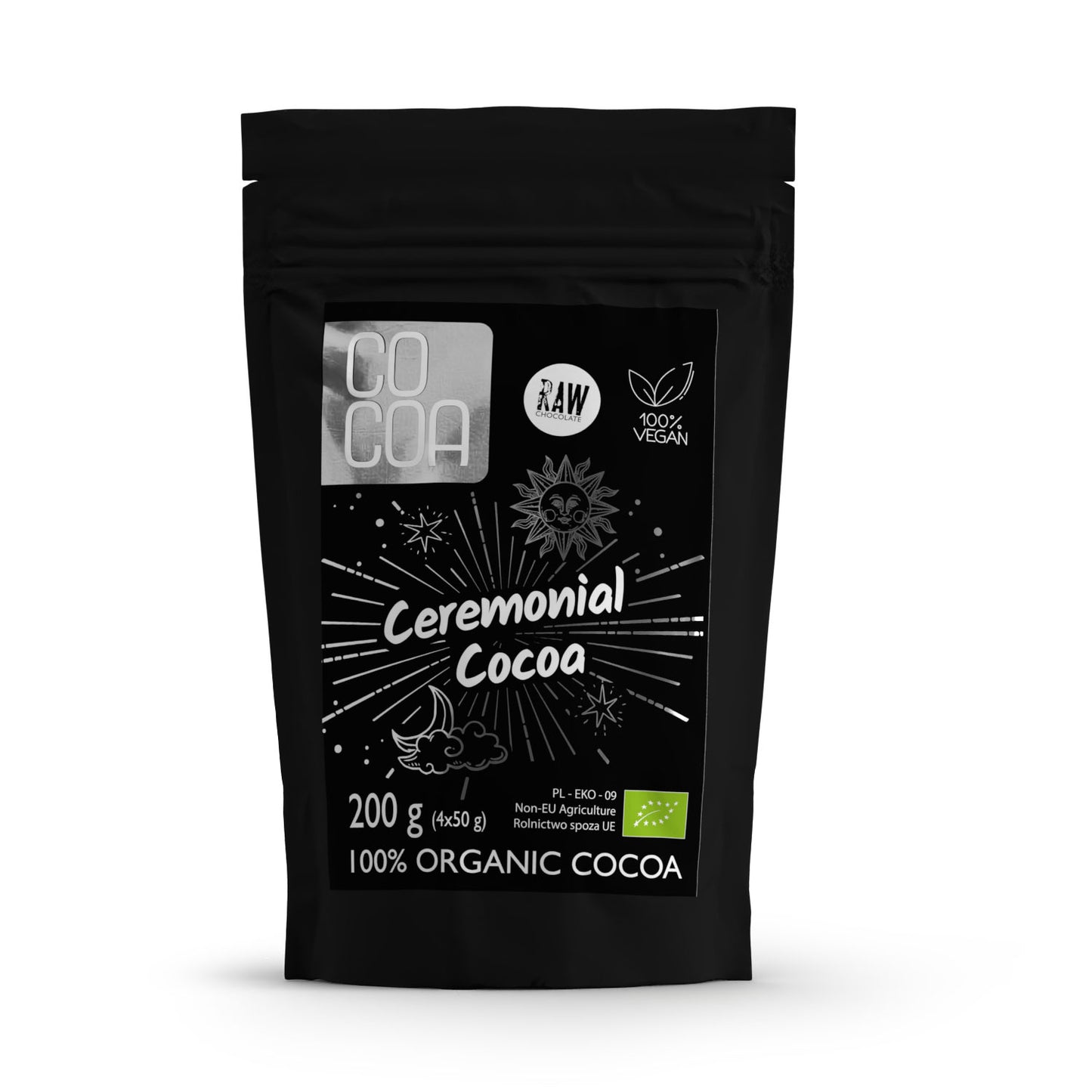 Kakao Ceremonialne BIO (Tabliczki 4 x 50 g) 200 g