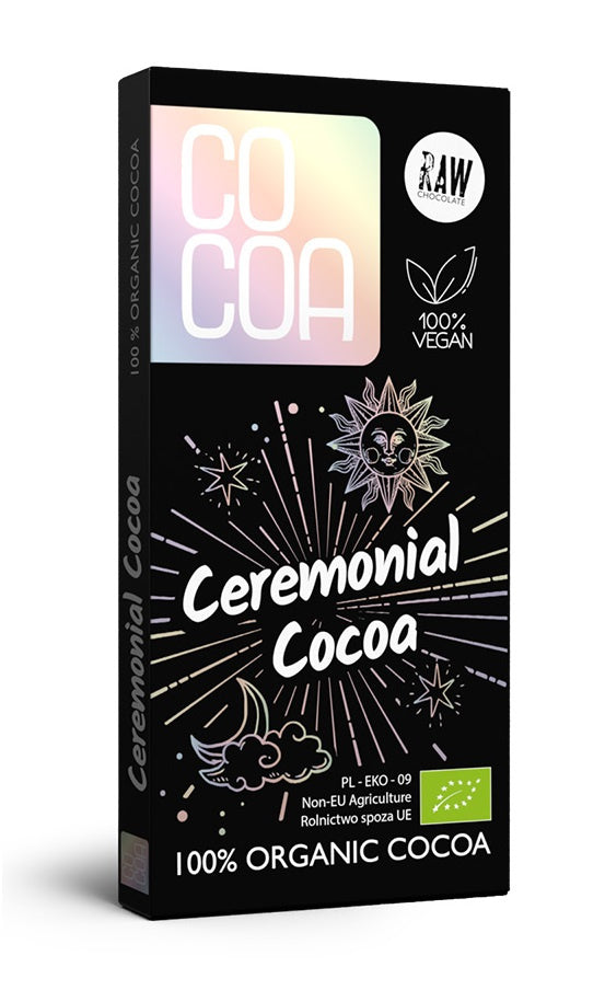 Kakao Ceremonialne Tabliczka BIO (2 szt x 50 g)