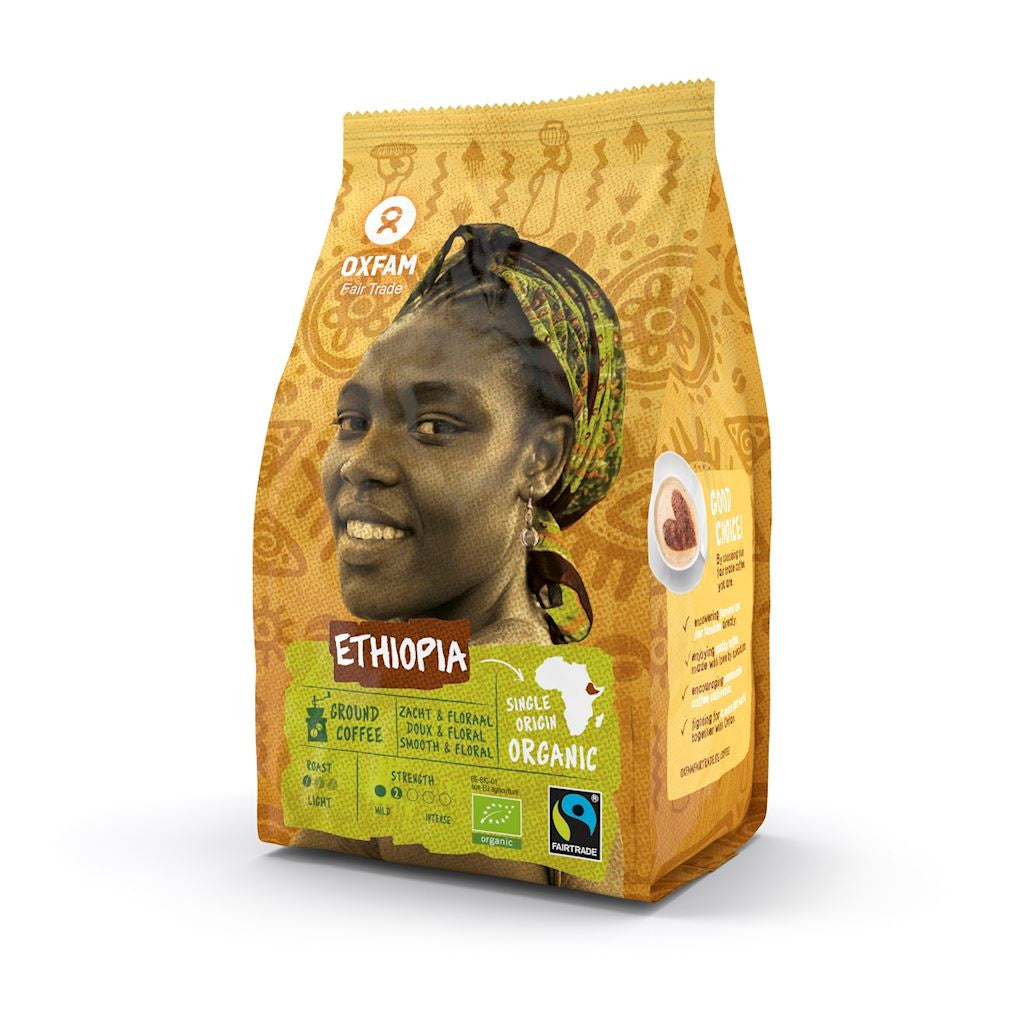 Kawa Mielona Arabica 100 % Yirgacheffe Etiopia Fair Trade BIO 250 g