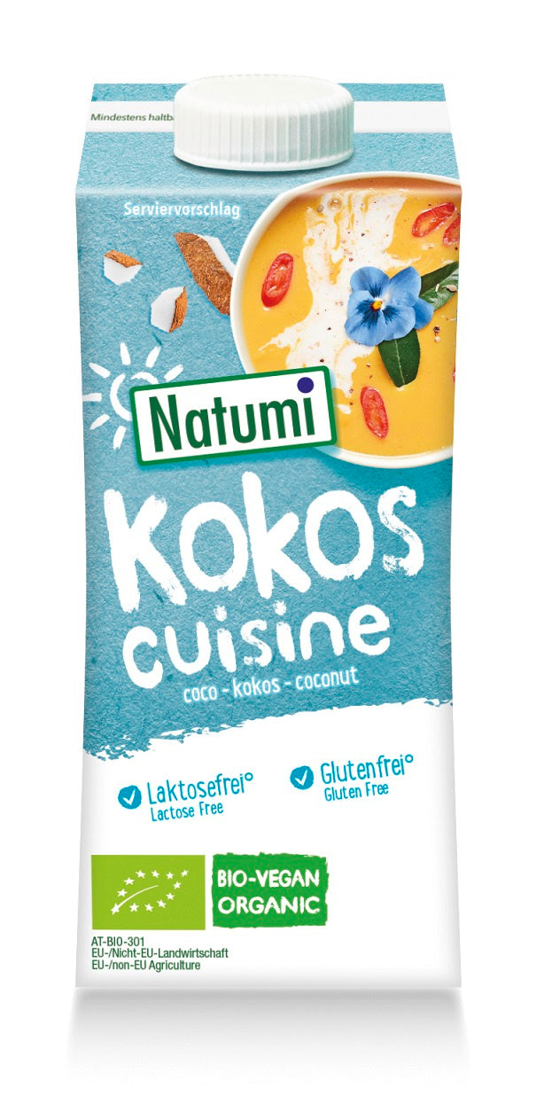 Krem Kokosowy Do Gotowania i Pieczenia Bezglutenowy BIO (5 szt x 200 ml)