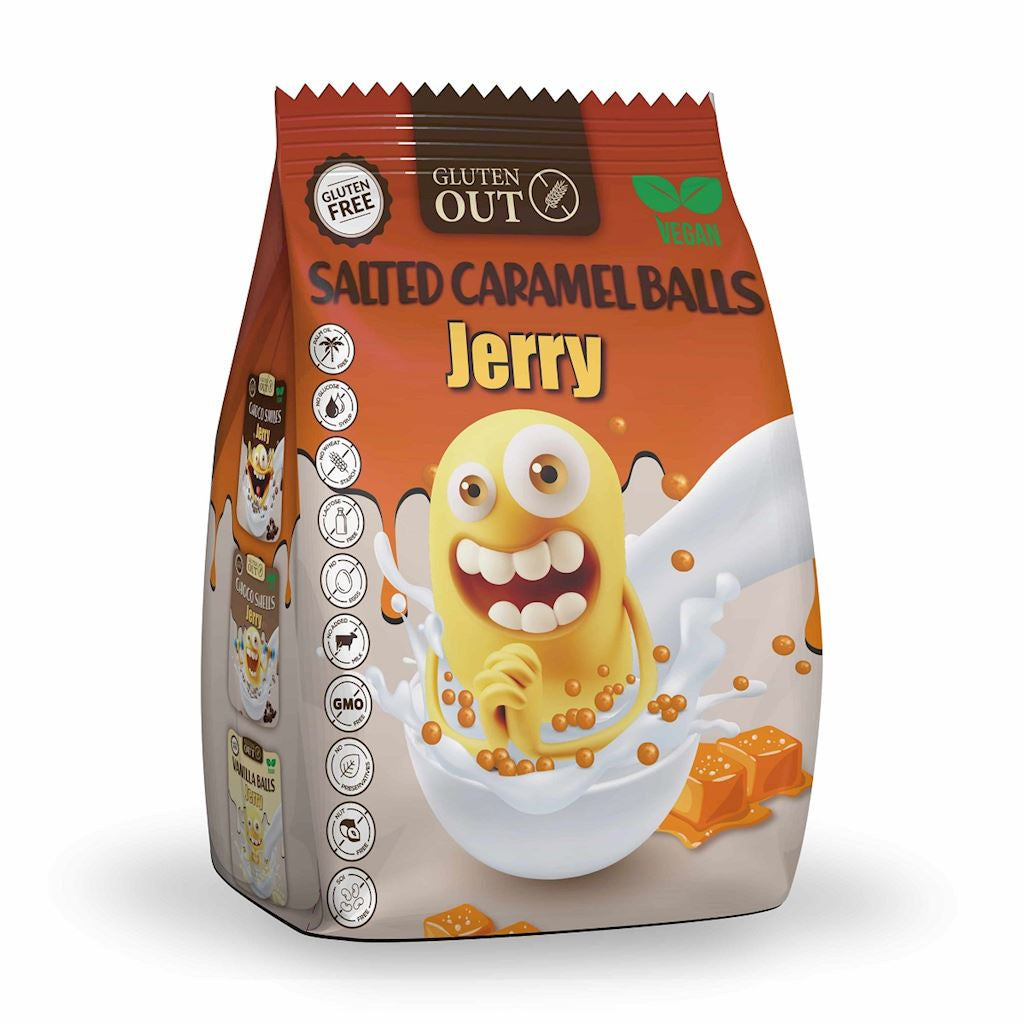 Kulki Zbożowe o Smaku Karmelowym Bezglutenowe (2 szt x 375 g)