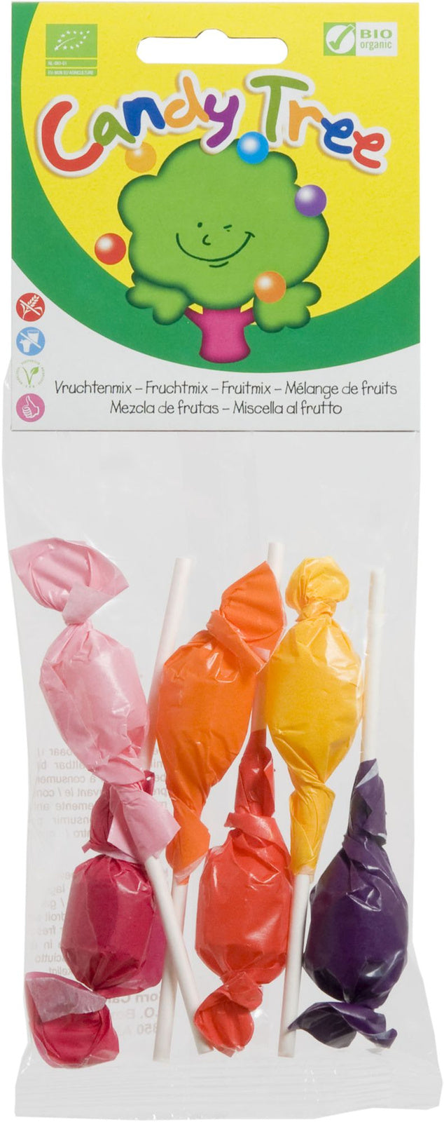 Lizaki Okrągłe Mix Bezglutenowe BIO (6 x 10 g) (3 szt x 60 g)