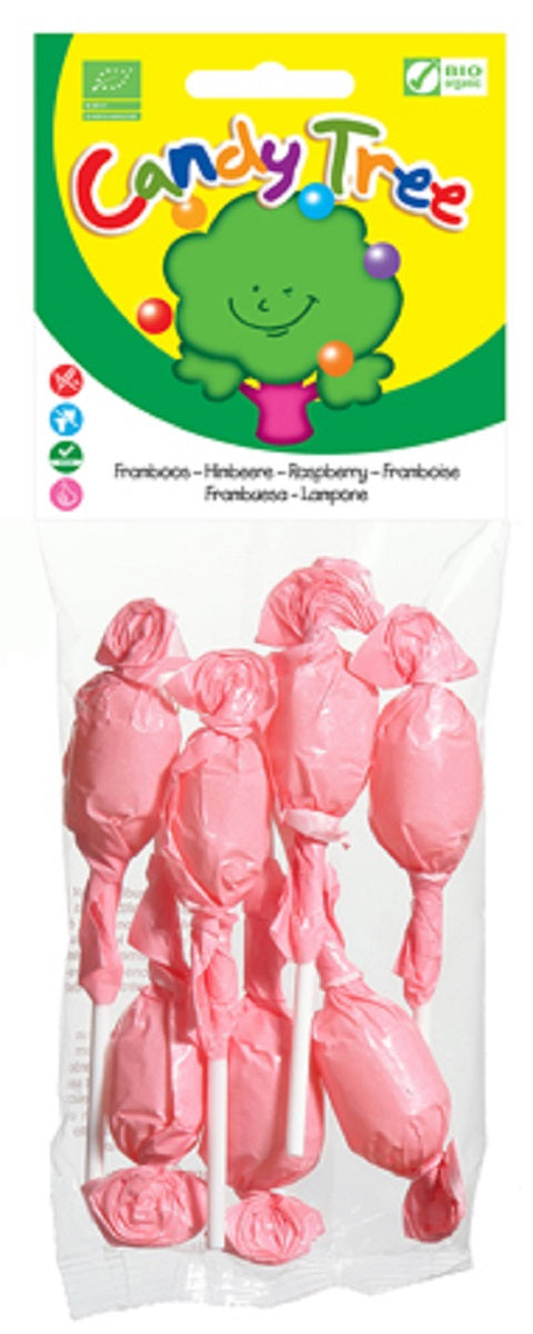 Lizaki Okrągłe o Smaku Malinowym Bezglutenowe BIO (7 x 10 g) 70 g