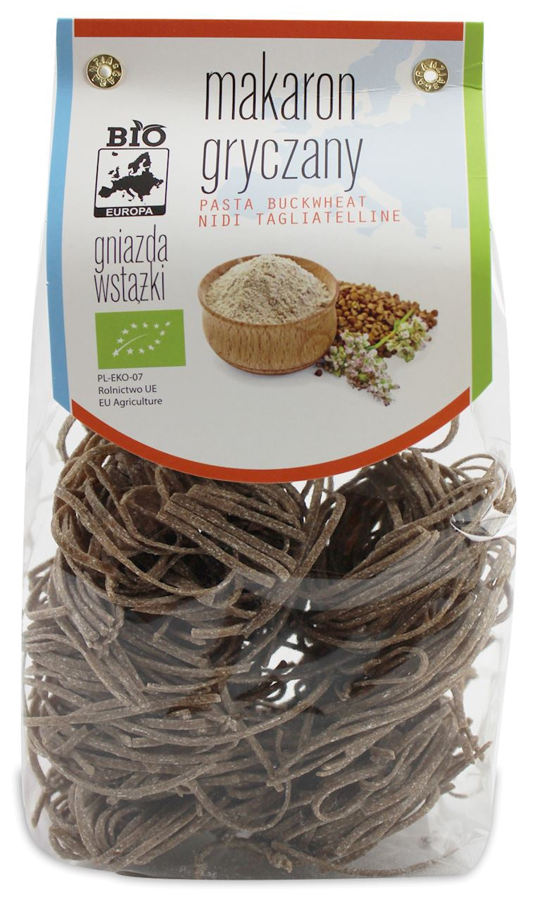 Makaron (Gryczany) Gniazda Wstążki BIO (2 szt x 250 g)