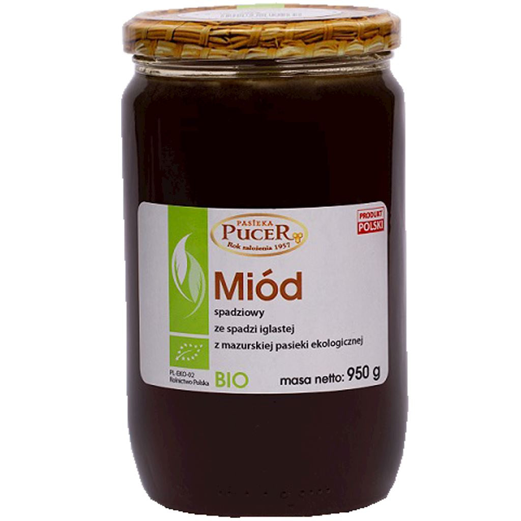 Miód Spadziowy Ze Spadzi Iglastej BIO 950 g