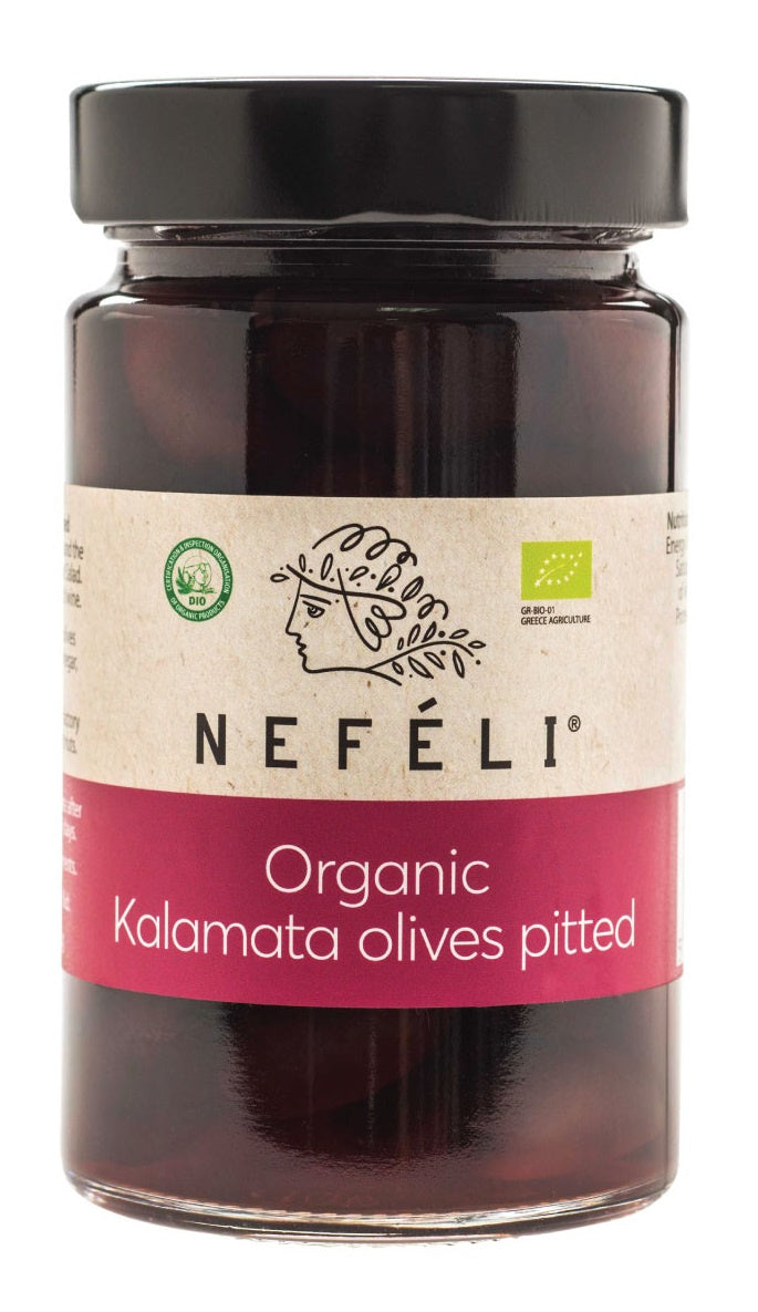 Oliwki Czarne Kalamata Bez Pestek w Zalewie BIO 295 g () (2 szt x 160 g)