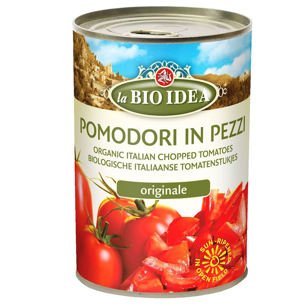 Pomidory Krojone Bez Skóry BIO (240 g) (4 szt x 400 g)