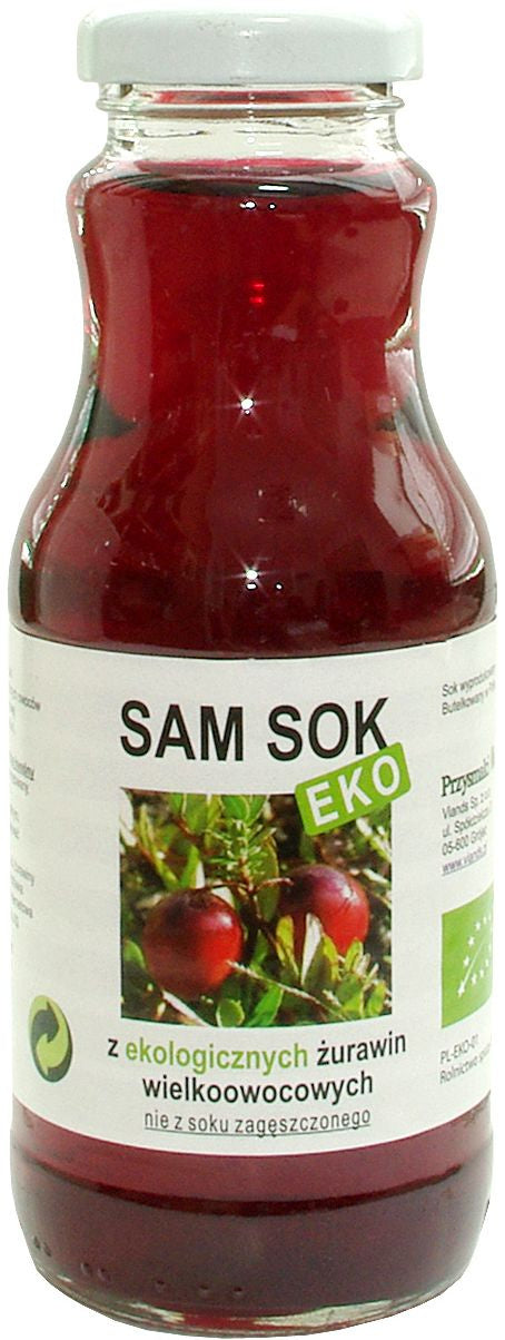 Sok z Żurawiny Wielkoowocowej Nfc BIO (2 szt x 250 ml)