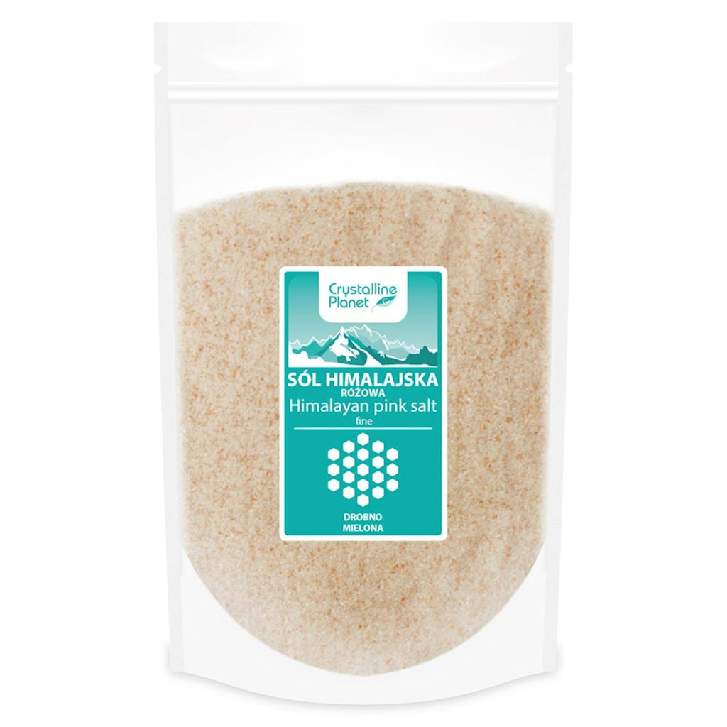Sól Himalajska Różowa Drobno Mielona (3 szt x 1 kg)