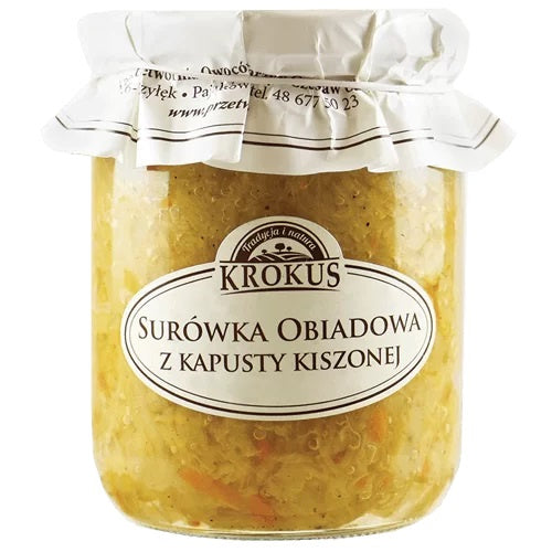 Surówka Obiadowa z Kapusty Kiszonej (2 szt x 500 g)