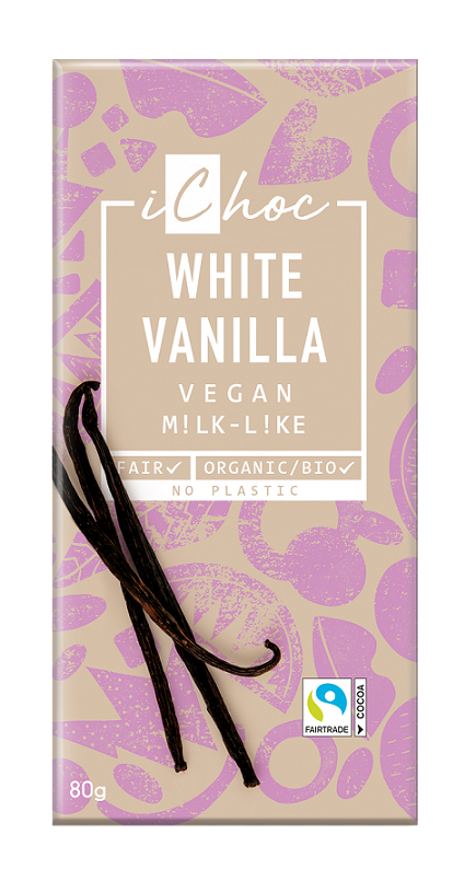 Tabliczka Kakaowa z Wanilią Fair Trade BIO (2 szt x 80 g)