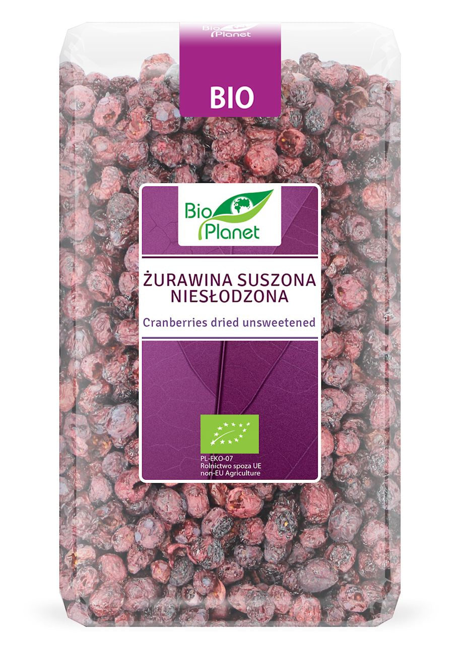 Żurawina Suszona Niesłodzona BIO 150 g