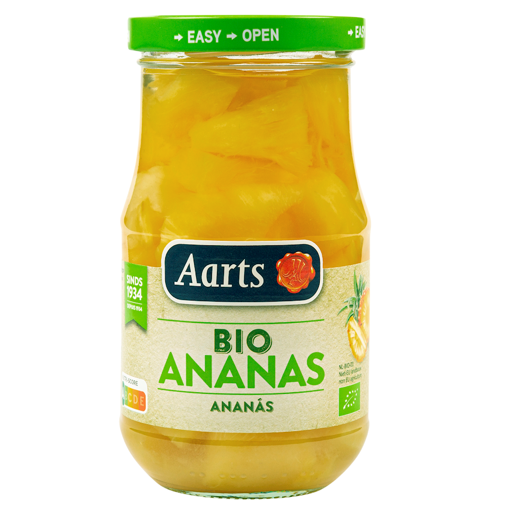 Ananas Kawałki w Lekkim Syropie BIO 350 g () (Słoik) (2 szt x 190 g)