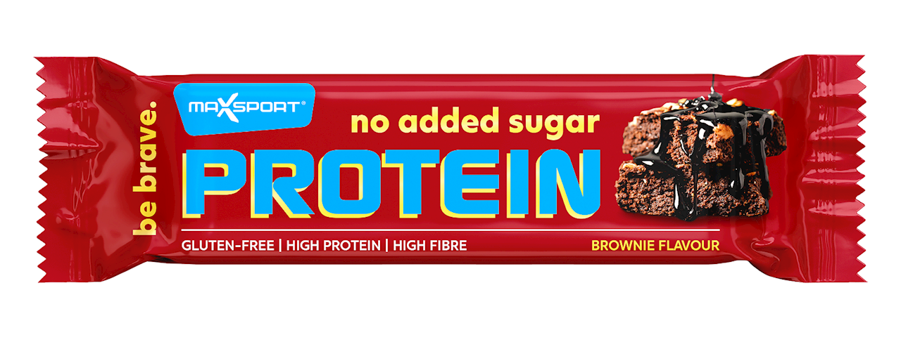 Baton Proteinowy Brownie w Czekoladzie Mlecznej Bez Dodatku Cukrów Bezglutenowy (5 szt x 40 g)