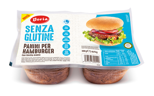 Bułki Do Hamburgerów Bezglutenowe (4 Szt.) (2 szt x 300 g)