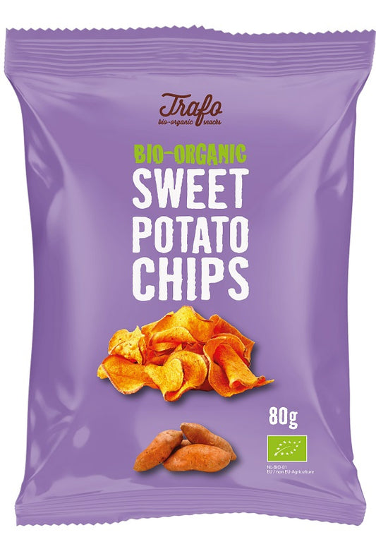 Chipsy z Batatów Smażone Na Oleju Słonecznikowym BIO (2 szt x 80 g)