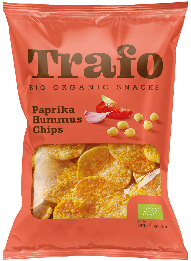 Chipsy z Ciecierzycy Paprykowo - Czosnkowe BIO (2 szt x 75 g)