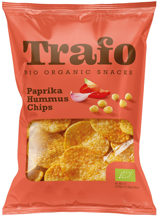 Chipsy z Ciecierzycy Paprykowo - Czosnkowe BIO (2 szt x 75 g)