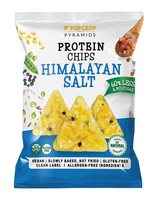 Chrupki Piramidki Proteinowe z Solą Himalajską Bezglutenowe (6 szt x 60 g)