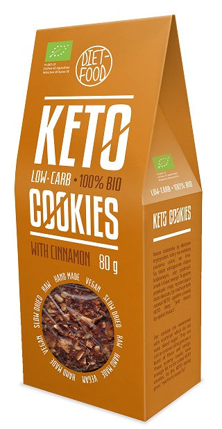 Ciastka z Cynamonem Keto BIO  - Diet (3 szt x 80 g)