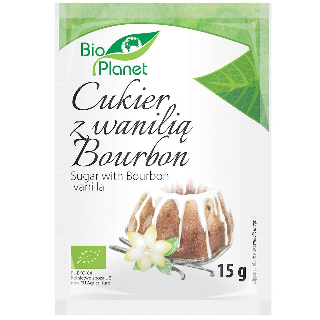 Cukier z Wanilią Bourbon BIO (20 szt x 15 g)