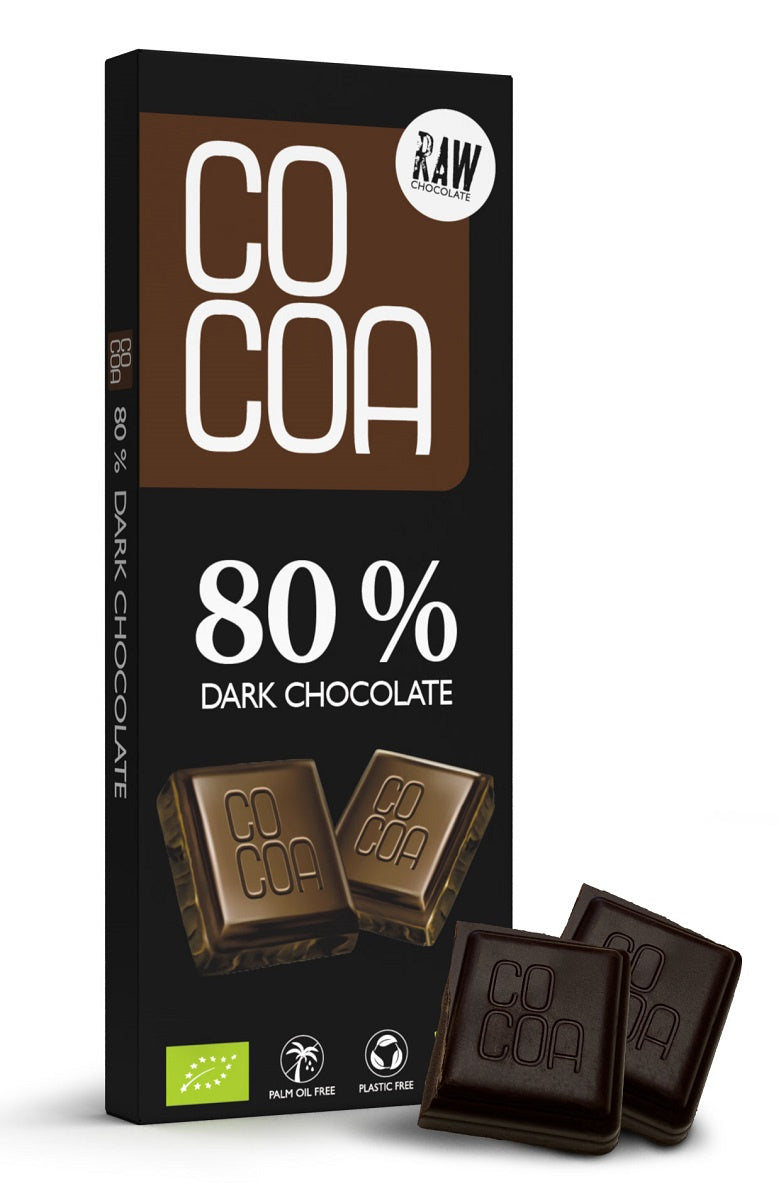 Czekolada Ciemna 80 % BIO (2 szt x 40 g)