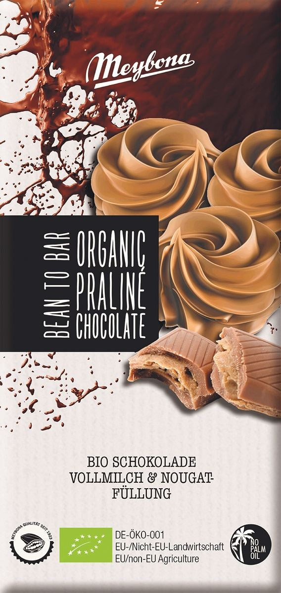 Czekolada Mleczna Pralinowa BIO (2 szt x 100 g)