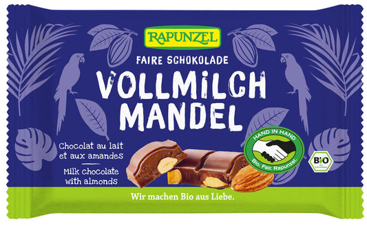 Czekolada Mleczna z Migdałami BIO (2 szt x 100 g)