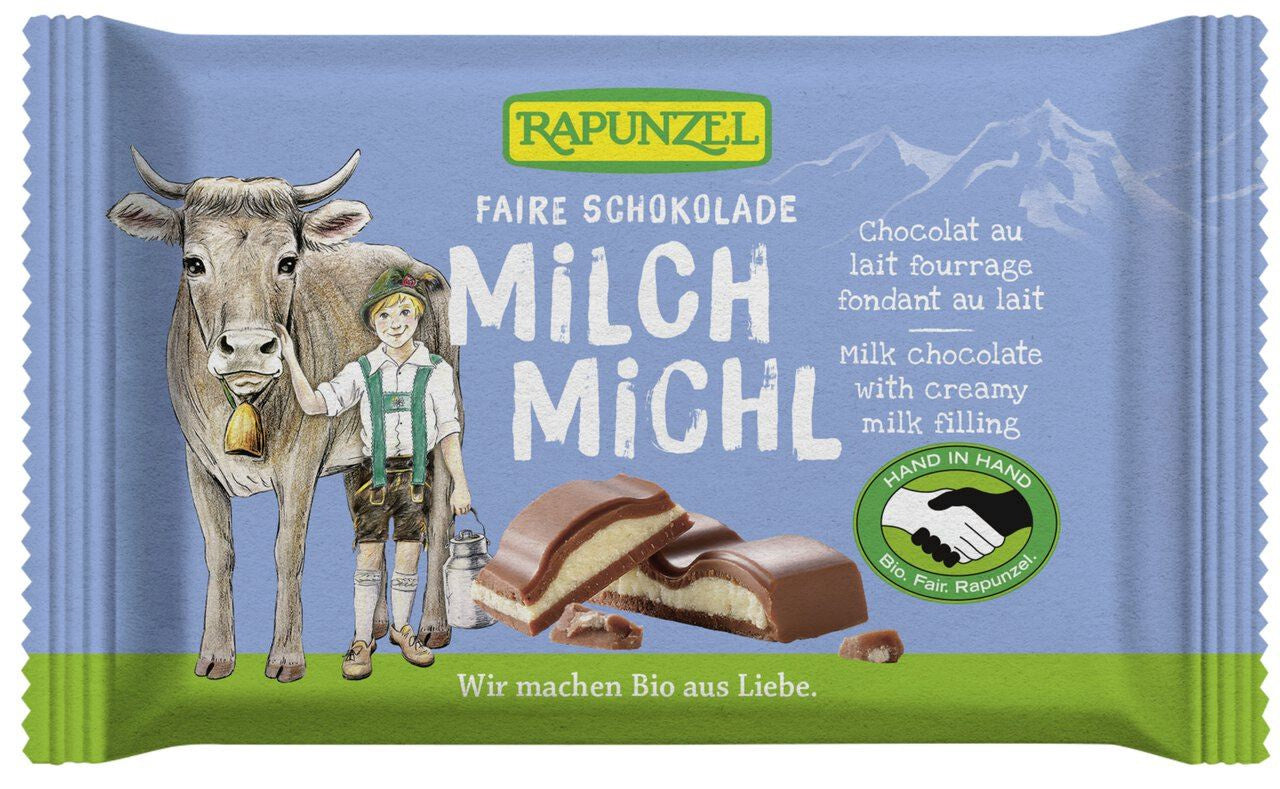Czekolada Mleczna z Nadzieniem Mlecznym Dla Dzieci BIO (2 szt x 100 g)