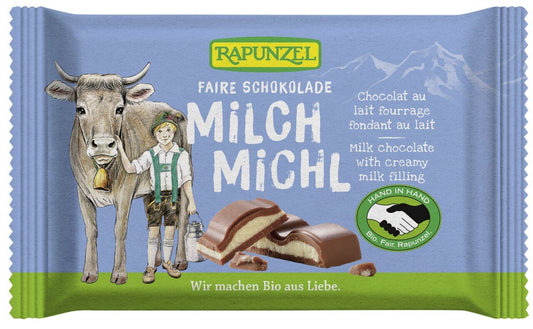 Czekolada Mleczna z Nadzieniem Mlecznym Dla Dzieci BIO (2 szt x 100 g)