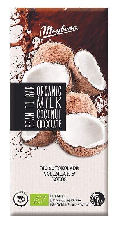 Czekolada Mleczna z Płatkami Kokosowymi BIO (2 szt x 100 g)