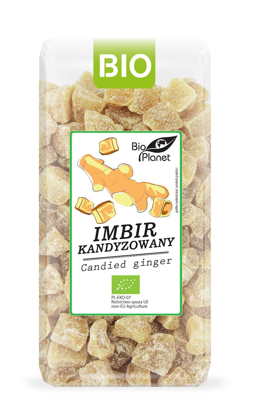 Imbir Kandyzowany BIO (2 szt x 400 g)