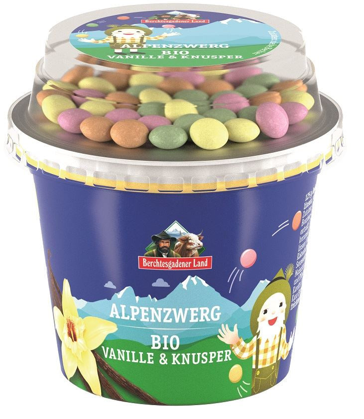 Jogurt Waniliowy z Kolorowymi Drażetkami Czekoladowymi BIO (3 szt x 137 g)