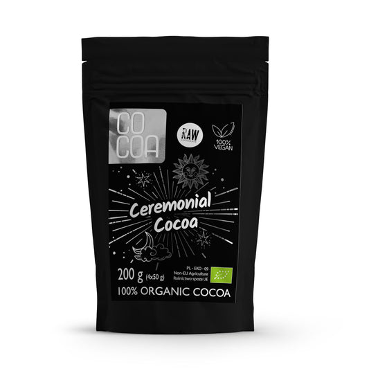 Kakao Ceremonialne BIO (Tabliczki 4 x 50 g) 200 g