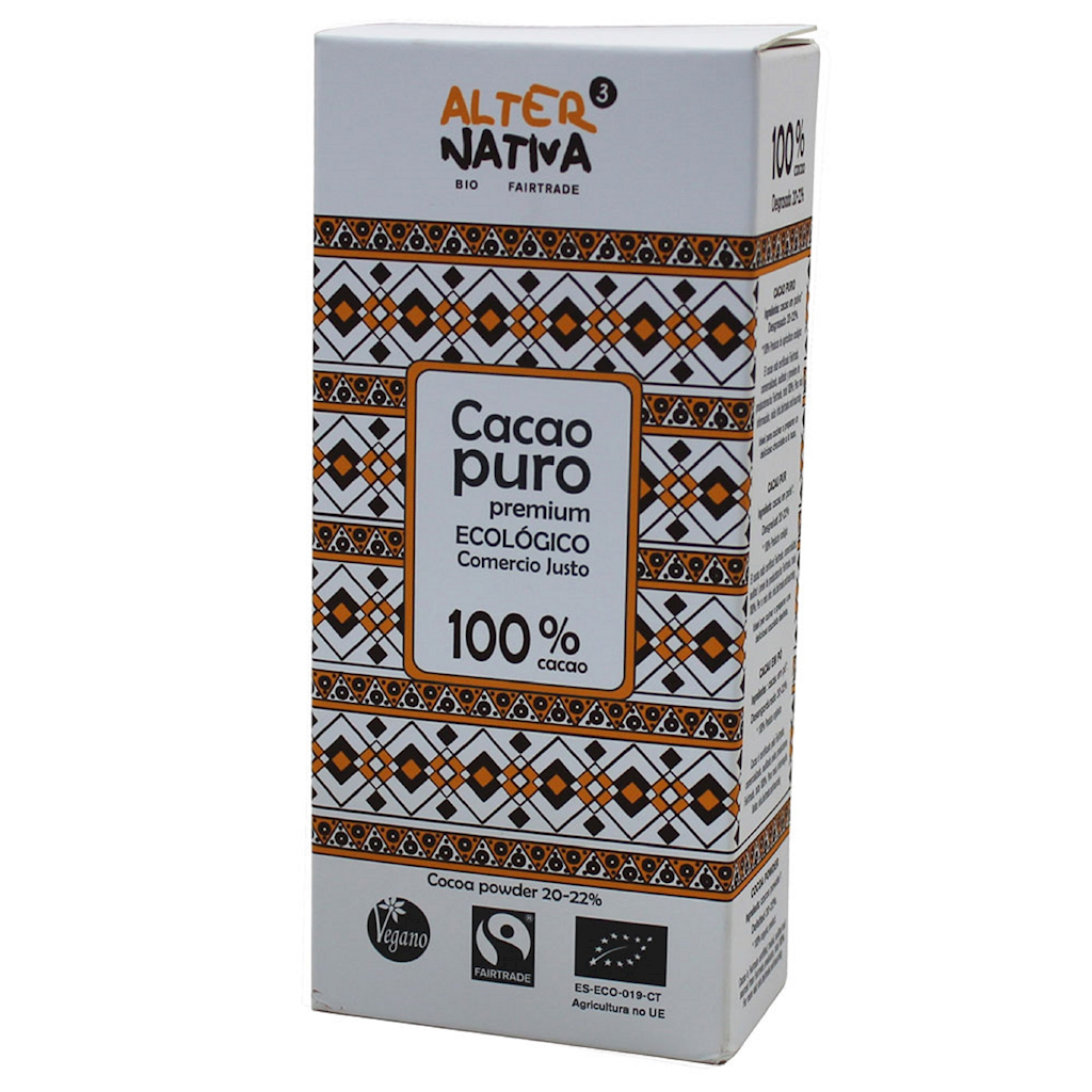 Kakao w Proszku Fair Trade Bezglutenowe BIO (2 szt x 150 g)