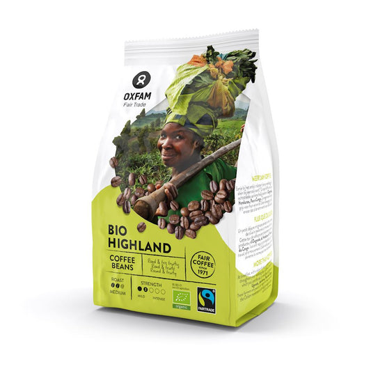 Kawa Ziarnista Arabica/Robusta Wysokogórska Fair Trade BIO 250 g