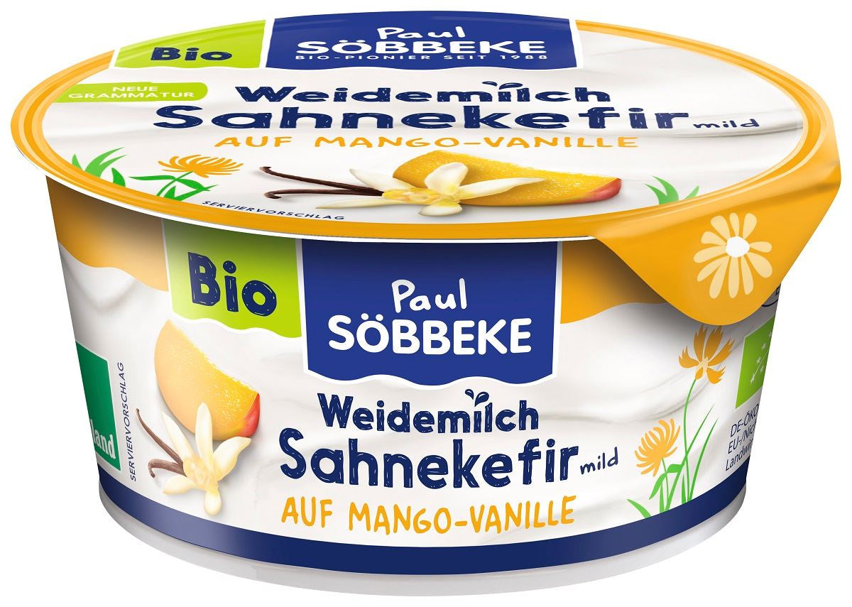 Kefir Kremowy Mango - Wanilia BIO (3 szt x 150 g)