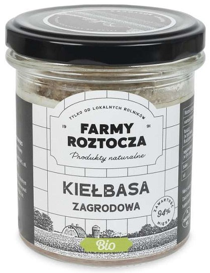Kiełbasa Zagrodowa BIO  (Słoik) (2 szt x 250 g)