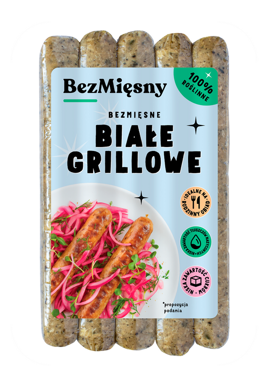 Kiełbaski Białe Roślinne (2 szt x 180 g)