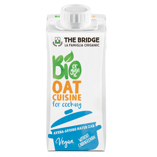 Krem Owsiany Do Gotowania Bez Dodatku Cukrów BIO (5 szt x 200 ml)