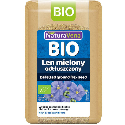 Len Mielony Odtłuszczony BIO (8 szt x 200 g)