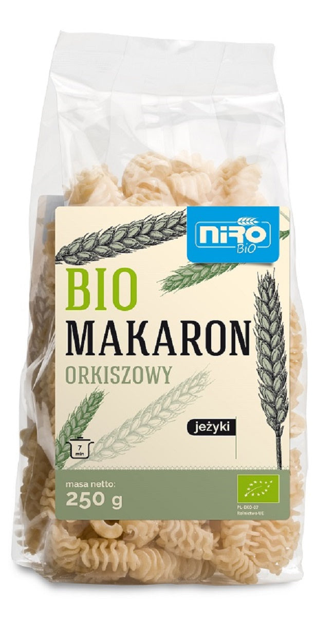 Makaron (Orkiszowy) Jeżyki BIO (2 szt x 250 g)
