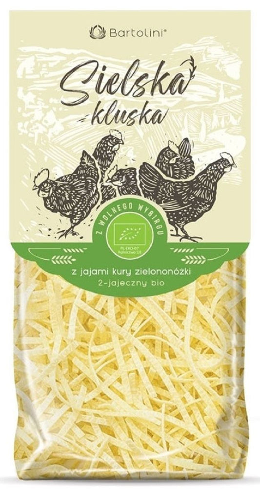 Makaron (Z Jaj Kury Zielononóżki) Krajanka BIO (4 szt x 250 g)
