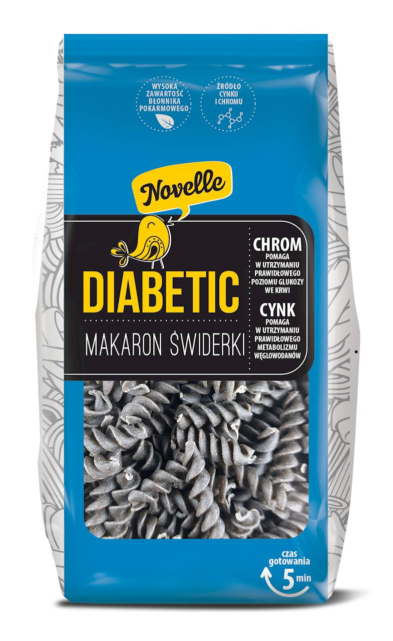 Makaron (Z Soczewicą Czarną) Dla Diabetyków Świderki (4 szt x 250 g)