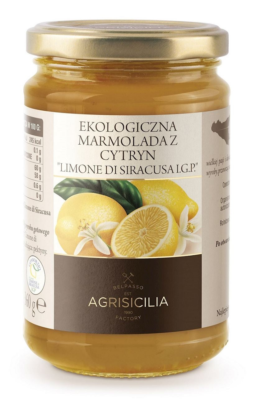 Marmolada z Cytryn Sycylijskich BIO (2 szt x 360 g)