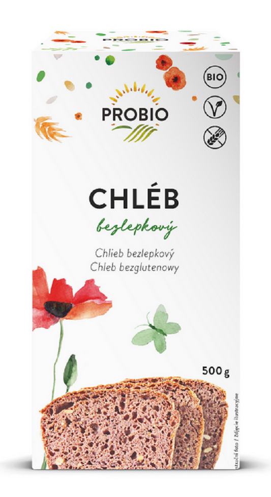 Mieszanka Do Wypieku Chleba Bezglutenowa BIO (2 szt x 500 g)