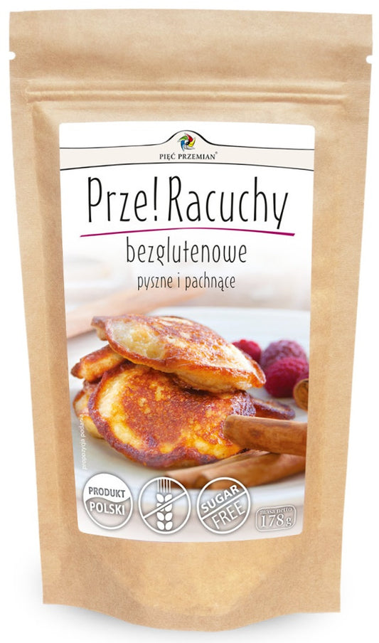 Mieszanka Na Racuchy Owsiane Bez Dodatku Cukrów Bezglutenowa (3 szt x 178 g)