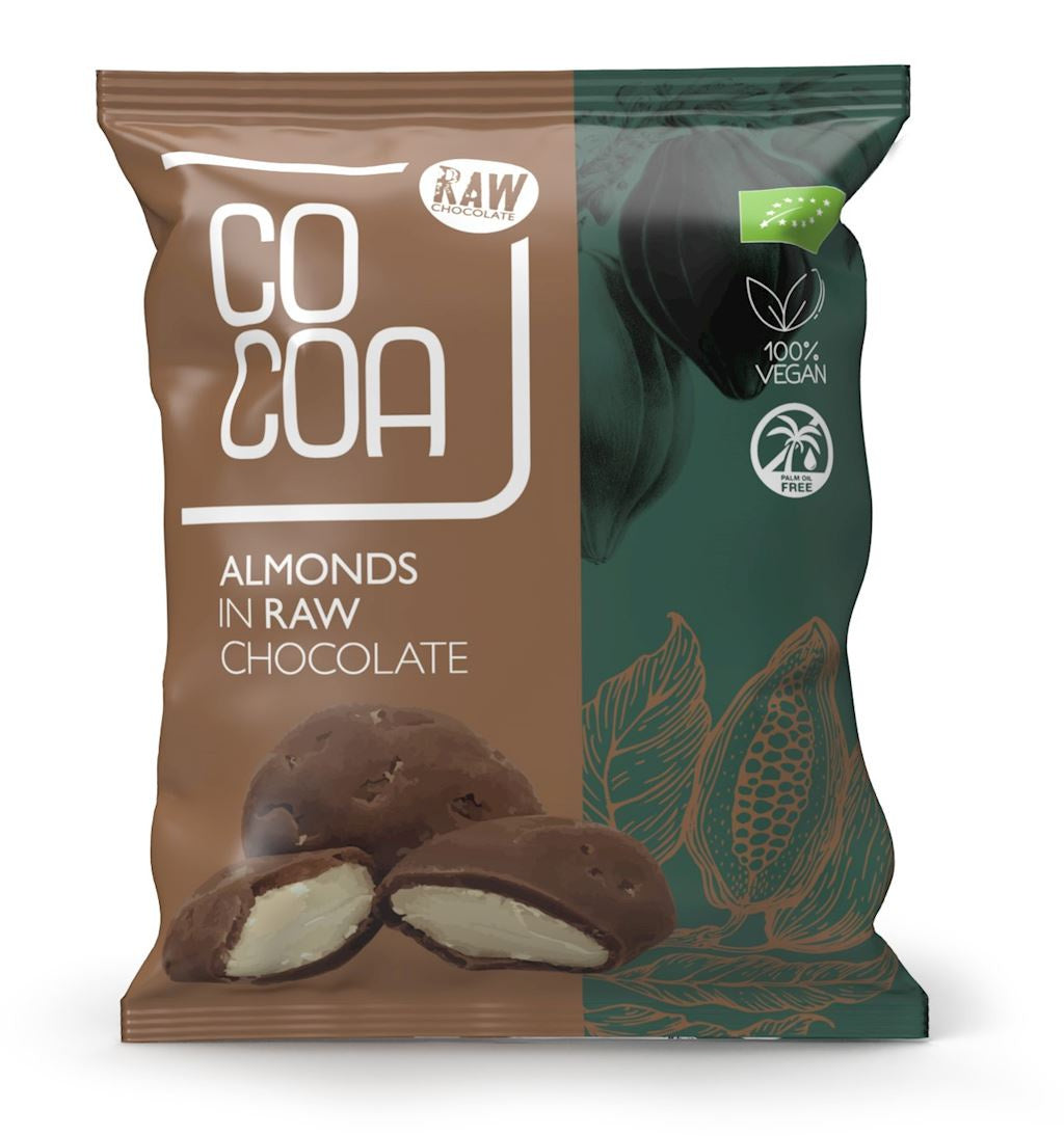 Migdały w Czekoladzie Surowej BIO (2 szt x 70 g)